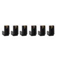 thumbnail image 2 of Puente desmontable sin auriculares Rodillo de 6 cuerdas Tremolo Tailpiece sin cabeza con tornillos Tornillos de montaje Tremolo Bridges para guitarra sin cabeza Instrumento musical Abanopi Puente desmontable sin auriculares, 2 of 6