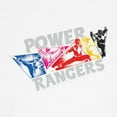 thumbnail image 3 of CafePress - Power Rangers Hero Poses Kids Baseball T Shirt - Kids Cotton Baseball Jersey, 3/4 Sleeve Shirt, 3 of 4