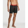 thumbnail image 4 of Real Essentials 5 Pack: Mens Compression Shorts - Quick Dry Performance Active Underwear (Available in Big & Tall), 4 of 6