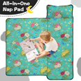 thumbnail image 4 of Pioneer Flower Floral Print Pattern Toddler Nap Mat for Teens Preschool Daycare, Teens Sleeping Mat Bag, Toddler Sleeping Bag with Pillow, 4 of 6