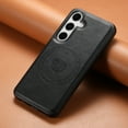 thumbnail image 4 of for Samsung Galaxy S23 Magnetic Case, PU Leather Case [Compatible with MagSafe] [Military Grade Drop Tested] Ultra Slim Shockproof Non-Slip Anti-Fingerprint Phone Case,Black, 4 of 4