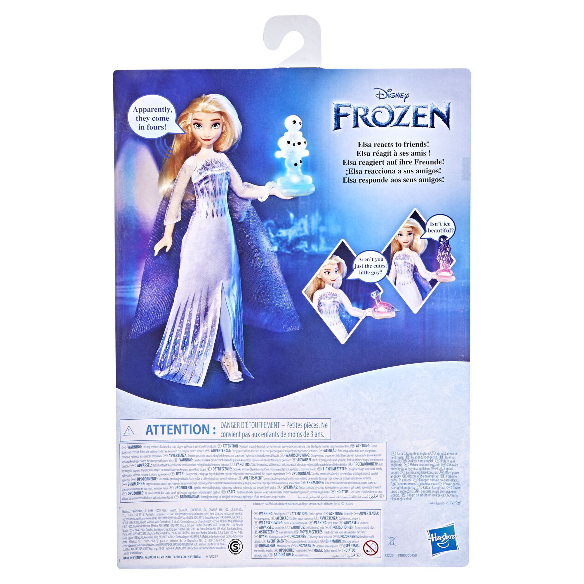 Disney's Frozen 2 Talking Elsa and Friends Elsa Doll, 20+ Sounds and Phrases - image 4 of 5