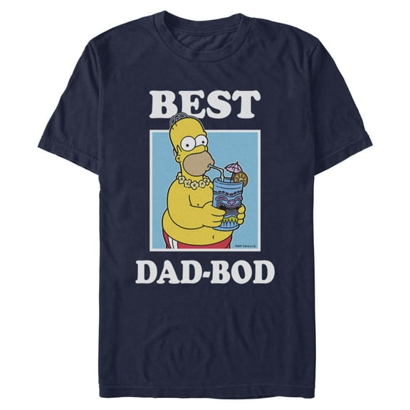 Mens The Simpsons Summer Dad Bod T Shirt
