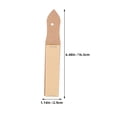 thumbnail image 2 of HAKIDZEL 5Pack Beige Sketch Pencil Pointer Sandpaper Sharpener for Travel Art by Artists, 2 of 7