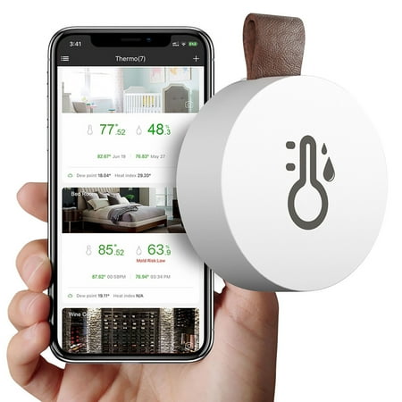 

DTOWER Wireless Hygrometer Compact 5.0 Indoor Temperature And Humidity Sensor
