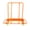 Orange 1600 Lbs, variant on High-Strength Drywall Sheet Cart & Panel Dolly, 1600 Lbs Load Capacity, Panel Service Cart with Brake Casters