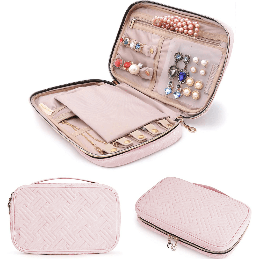 Travel Jewelry Organizer Case Portable Jewelry Storage Bag for