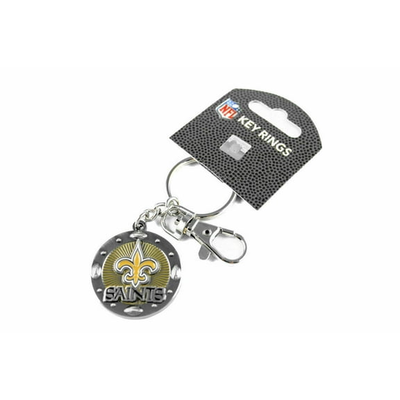 impact keychain key ring clip NFL