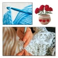 thumbnail image 4 of Lotpreco Diy Flower Potted Crochet Kit Cute Plants Hand-knitted Tool for Kid (Red Rose), 4 of 9