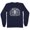 Navy, variant on Hell Was Boring Long Sleeve Shirt Unisex X-Large Indigo Blue