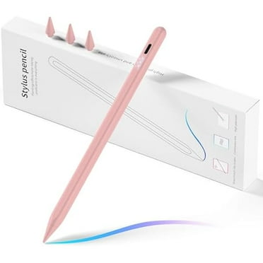 Stylus Pen for iPad, Fast Charging Pencil for Pad with Palm Rejection, Tilt Sensitivity for iPad 6-10, Pro 11"/12.9"/M4, Air 3/4/5/M2, Mini 5/6, Pink