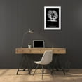 thumbnail image 3 of Allam, Abdelkader 23x32 White Modern Wood Framed Museum Art Print Titled - Tanura Dance, 3 of 4