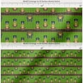 thumbnail image 2 of Soimoi Cotton Cambric Fabric Stripe & Egyptian Women Printed Fabric 1 Yard 42 Inch Wide, 2 of 7
