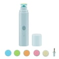 thumbnail image 2 of Lima de Unas para Bebés con Luz, Kit de Cortaúnas Eléctrico Seguro para Niños Recién Nacidos, Cuidado, Pulido y Recorte, Funciona Con Pilas, Rosa, 2 of 7