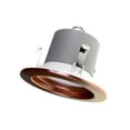 thumbnail image 3 of Nicor Lighting DCR41061205KAC 4 in. Indoor Recessed LED Light Fixture in Aged Copper, 3 of 10