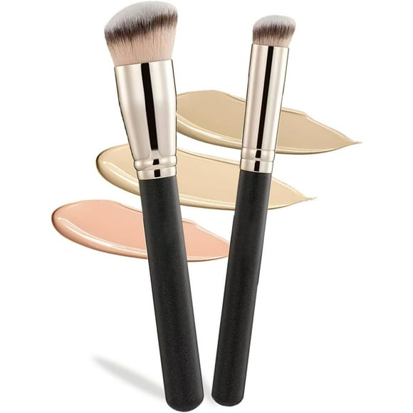GHSDFBB Concealer Brush, concealer brush under eye, angled concealer brush, nose contour brush, Flawless Concealer Brush, Dense Synthetic Contour Brush, Professional Kabuki Foundation Brushe