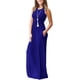 thumbnail image 2 of Vestido largo suelto sin mangas de verano para mujer Vestido largo casual con bolsillos Ormromra, 2 of 3