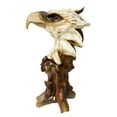 thumbnail image 3 of Estatua de águila coleccionable moderna y creativa de resina. Figura de águila animal. Vistoso, 3 of 9