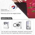 thumbnail image 2 of Delicious Cakes and Love Hearts Dishwasher Magnet Cover Front Door Decorative Refrigerator Covers Magnetic Sheet Sticker Wash Machine Fridge Panel Decal for Kitchen Appliance 23x26 in, 2 of 6