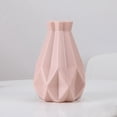 thumbnail image 6 of Vases Imitation Ceramic Flower Pot Modern Flower Vase pink, 6 of 7