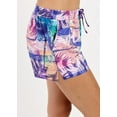 thumbnail image 5 of Calypsa Women's and Women's Plus Elasticized Waistband 2"- 3" Board Shorts with Drawstring, 5 of 11