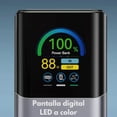 thumbnail image 4 of Power Bank 27,000mah 140w Carga Ultra Rapida Cable Retractil Gris, 4 of 10