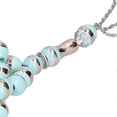 thumbnail image 3 of Prayer Beads Lightweight Durable Resin Elegant Style At Muslim Bracelet for Women MenLake Blue, 3 of 4