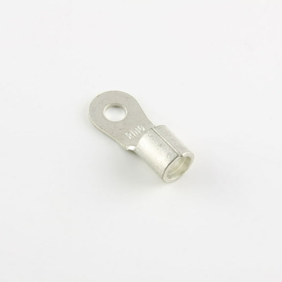 6 Ga. Ring Terminals, #10 Stud - (Pack of 10)