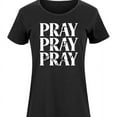 thumbnail image 3 of Instant Message - Pray On It, Pray Over It, Pray Through It - Women's Any Way Dress, 3 of 7