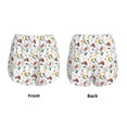 thumbnail image 3 of Salouo Geometric Retro Print Women's 2 in 1 Running Shorts Double-Layer Shorts Athletic Workout Gym Yoga Shorts Running Shorts for Women-Small, 3 of 7