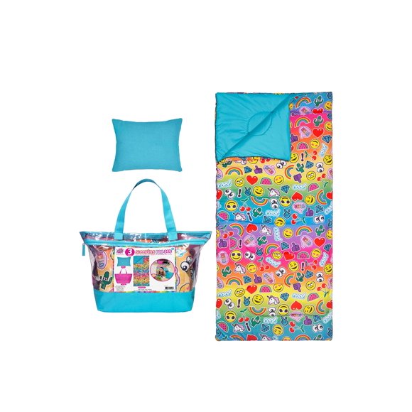 3C4G EmojiPatch 3 Piece Spectacular Sleeping Bag Set
