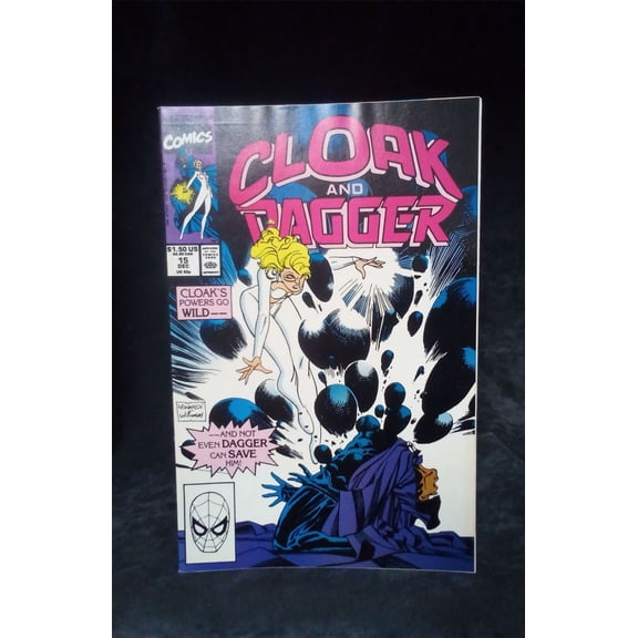 Pre-Owned The Mutant Misadventures of Cloak and Dagger #15 1990 Marvel Comics Comic Book