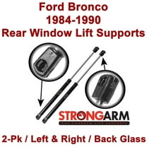 Qty (2) StrongArm 4423 Rear Window Glass Lift Supports Struts Shocks Springs 1984-1990 Ford Bronco - 4423PR