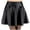 Black, variant on black dresses for women Ladys Leather Skirt High Waist Creased Skirt Solid Casual Base Skirt womens dresses fall dresses
