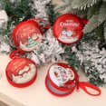 thumbnail image 4 of 4PCS Christmas Portable Money Coin Holder with Keychain Tree Ornament for Children Kids Random Pattern, 4 of 5