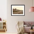 thumbnail image 3 of Historic Framed Print, Esplanade from west Helensburgh Scotland, 17-7/8" x 21-7/8", 3 of 9