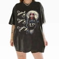 thumbnail image 2 of Funny Raccoon Dr Pepper Graphic Tee – Vintage Animal Moon Shirt, 2 of 6