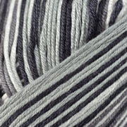 (3 pack) Silky Soft Multi Yarn by Loops & Threads - Yarn for Knitting - Crochet - Weaving - and Arts & Crafts - Midnight - Bamboo - 3.5 oz