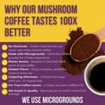 thumbnail image 4 of Grateful Earth Mushroom Coffee, Instant Coffee, Super Brain with Lion’s Mane & Chaga, 40 Packets, 4 of 11
