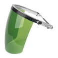 thumbnail image 1 of Máscara protectora facial para adultos, resistente a impactos, con protección abatible de 180 degree, ideal para trabajos de jardinería y deshierbe. verde, 1 of 8