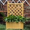 thumbnail image 3 of Fence Balcony Partition Flower Pot Racks Outdoor Courtyard Plant Shelves Terrace Decorative Flower Stand Climbing Pergola Rack, 3 of 6