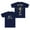Navy Blue, variant on Peso Pluma Exodo Cross Tee Tour New Logo Merch Summer Women Men Fashion Casual Short Sleeve T-shirts