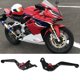 thumbnail image 4 of Manija De Palanca De Freno De Tambor, 2 Piezas Palanca De Embrague De Freno De Motocicleta Ajustable De 6 Velocidades De aleación De Aluminio Plegable Para CBR250R 2010 A 2020, 4 of 7
