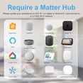 thumbnail image 2 of czcpp-Matter Smart Plug 𝗛𝗼𝗺𝗲𝗸𝗶𝘁 𝗦𝘂𝗽𝗽𝗼𝗿𝘁𝗲𝗱 𝗛𝘂𝗯 𝗥𝗲𝗾𝘂𝗶𝗿𝗲𝗱, Smart Plugs That Work with Alexa & Google Home, WiFi Plug w/ Remote Control, Timer & Schedule 2.4GHz Wi-Fi Only, 2 of 4