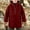 Red, variant on LoyisViDion Men'S Wool Heavy Coat Winter Leisure Jacket Pure Color Plus Size Casual Sweater Army Green XL