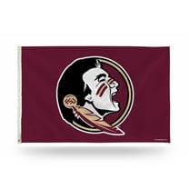 Florida St. Seminole's 3-Foot by 5-Foot Single Sided Indoor or Outdoor Banner Flag with Grommets