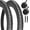 12.5x2.125 Black, variant on 2Pack Bike Tires BMX for 12"x2.125" Compatible with 12"x1.75"/1.95"/2.125" Replacement BMX Trail Commuter City Pavement Bicycle Tires