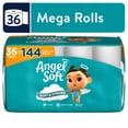 thumbnail image 1 of Angel Soft 2-Ply Toilet Paper, 36 Mega Rolls, 1 of 10