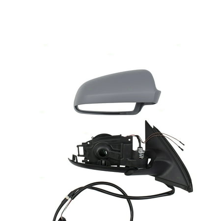 Audi A4 Mirror Folding - NEW POWER MIRROR GRAY MANUAL FOLDING RIGHT FITS 2002-2008 AUDI A4 8E1858532AA01C