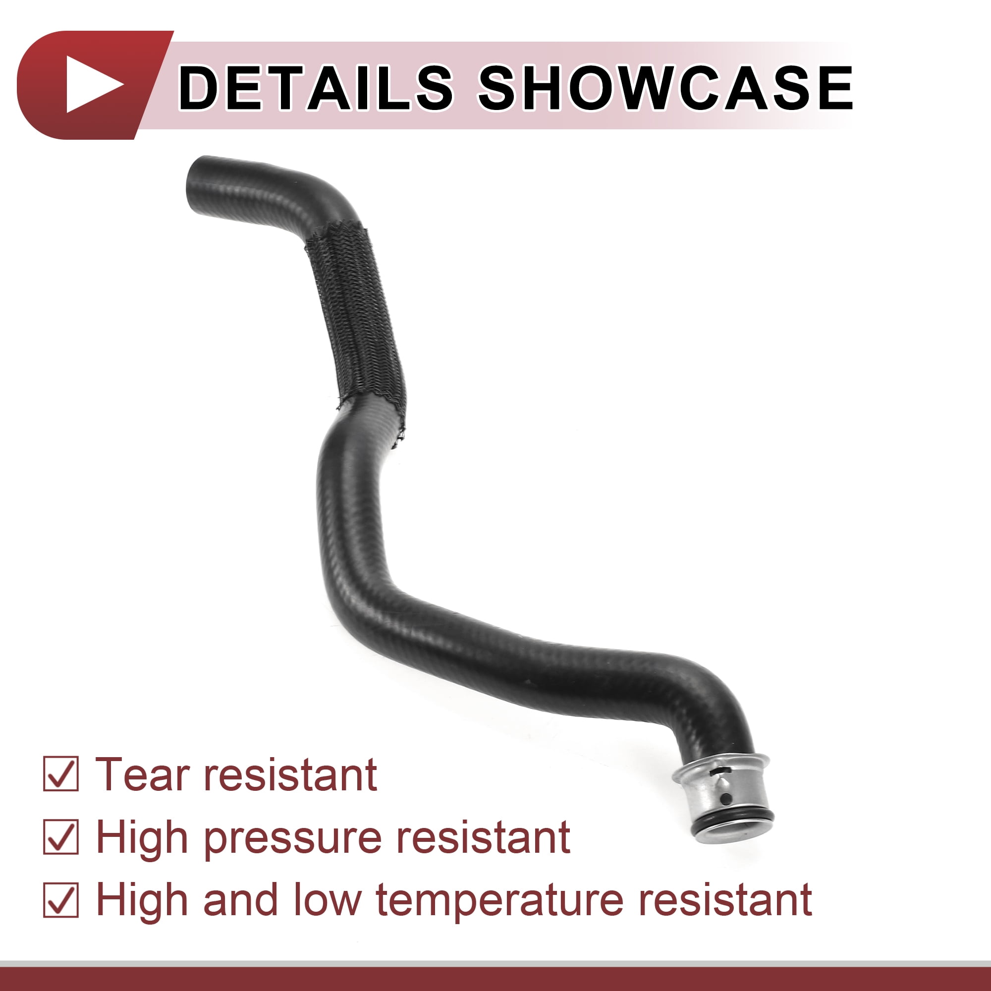 Unique Bargains Useful  Expansion Tank Radiator Hose for Mercedes C230 C250 C300 E350